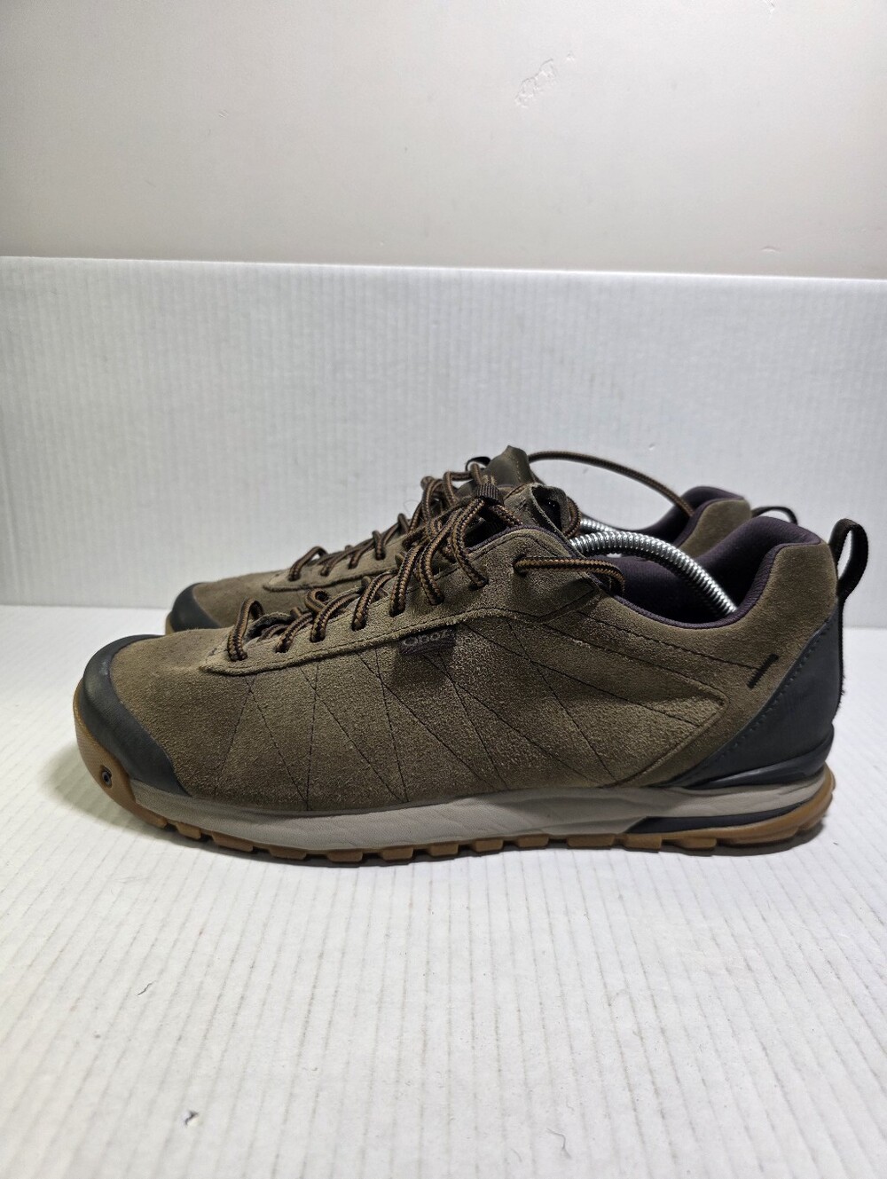 Mens Oboz Bozeman Low Leather Hiking WR Canteen Shoes Sneakers Size 12 M